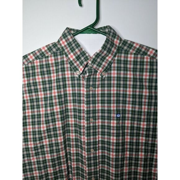 Men's Southern Tide Classic Fit Long Sleeve Checked Button Down Shirt, Medium - Picture 3 of 6